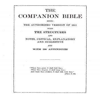 The Companion Bible 1901 PDF