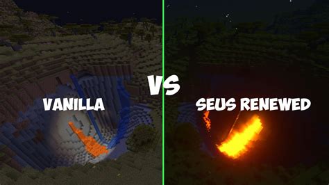 Minecraft Vanilla Vs Seus Renewed Shaders Shaders Comparison Notebook Id Gaming No Minecraft