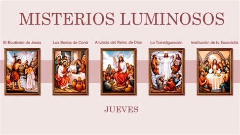 Misterios Luminosos del Santo Rosario Comunicate con los Ángeles