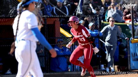 Highlights: No. 1 UCLA Vs. No. 2 Oklahoma Softball | 2023 Mary Nutter ...