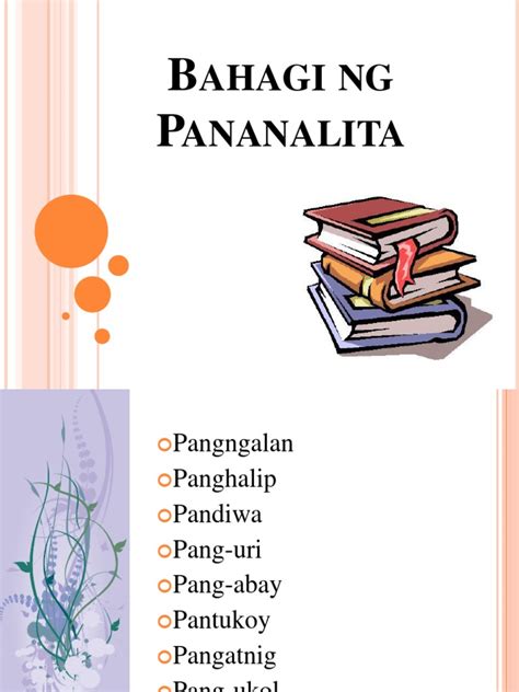 Bahagi Ng Pananalita Pdf