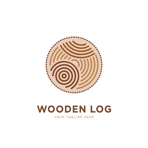 Wood Logo Design 19162428 Vector Art at Vecteezy