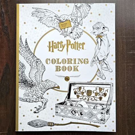 Scholastic Art Harry Potter Adult Coloring Book By Scholastic Poshmark