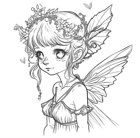 Cute Anime Fairies Drawing