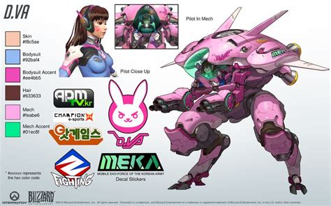 D Va Overwatch Close Look At Model By Plank D Va Overwatch