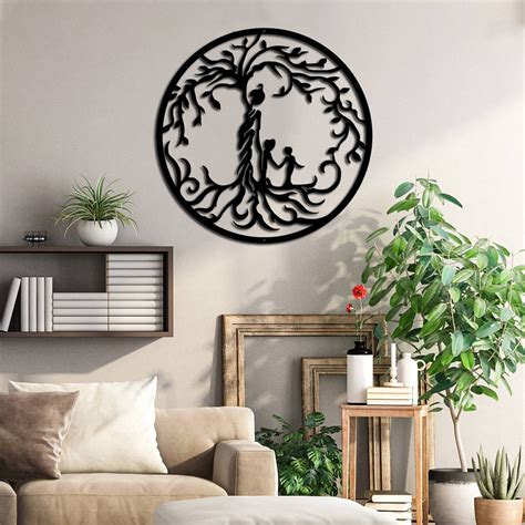 Tree of Life Metal Wall Art – Bohometalart.com