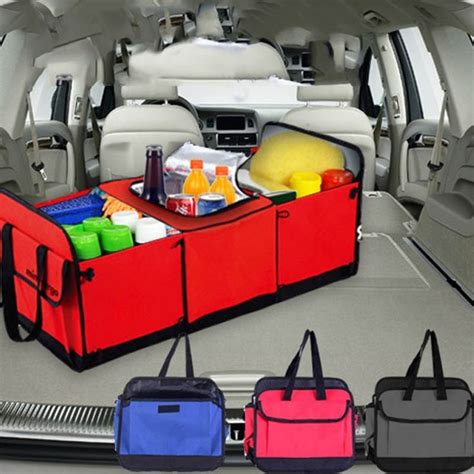 Foldable Multi Compartment Fabric Hippo Car Truck Van SUV Storage