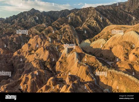 Rainbow mountains of Zhangye Danxia National Geopark, Gansu Province ...