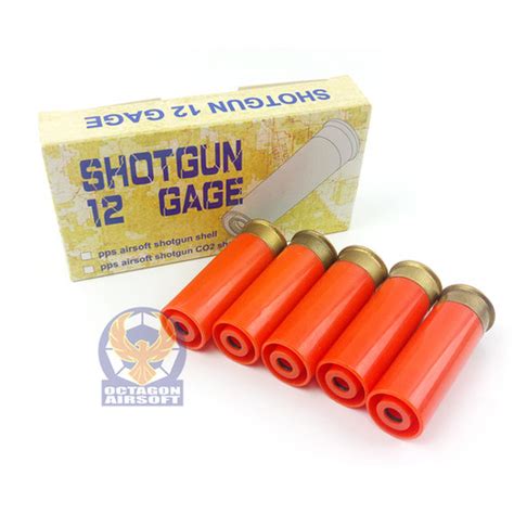 Pps Plastic Shells 5 Shells For Tanaka And Pps Gas Pump Up Shotguns