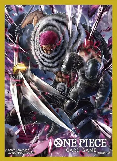 One Piece Trading Card Game Charlotte Katakuri Card Sleeves 70 Count