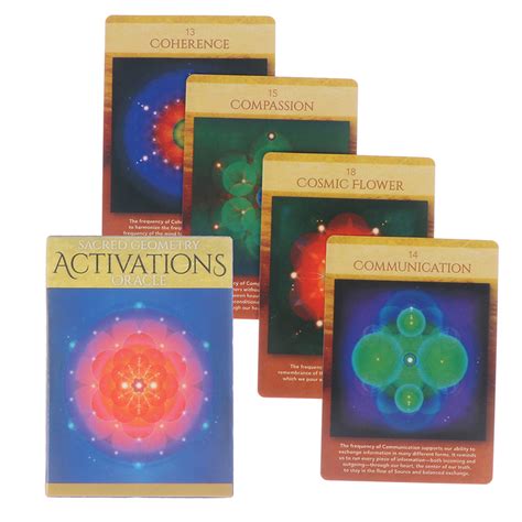 Sacred Geomtery Activation Oracle Card Tarot