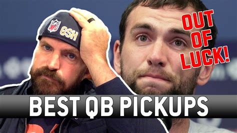 Out Of Luck Top Fantasy Qbs To Pick Up With Andrew Luck Retired Youtube