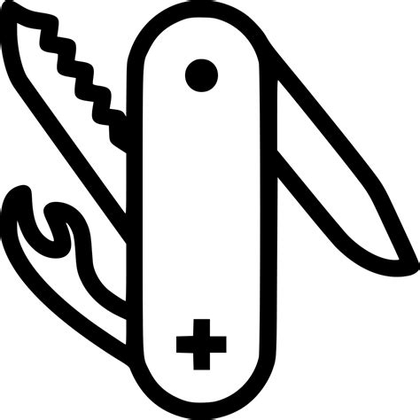 Download Swiss Army Knife Cartoon Swiss Army Knife Full Size Png