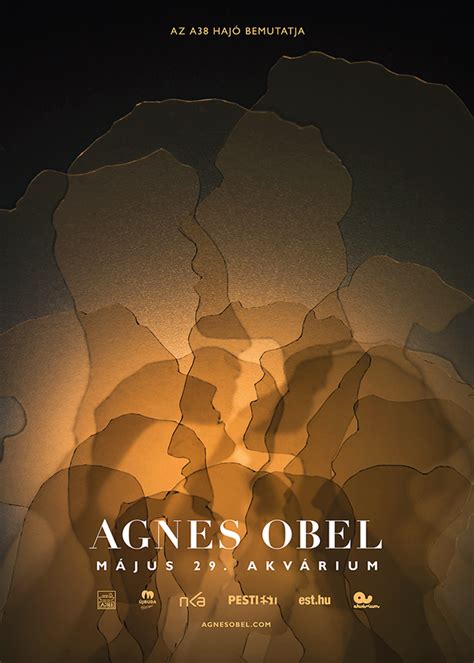 Poster And Setlist Design For Agnes Obels Concert On Behance