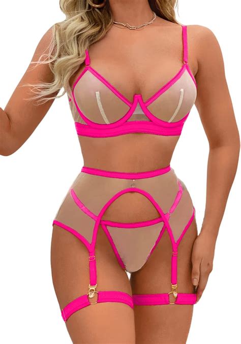 Amazon Kaei Shi Glow In The Dark Lingerie Underwire Fluorescent 4