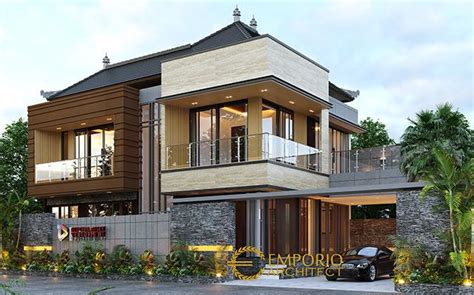 Desain Rumah Kost Barber Coffee Shop Modern Lantai Bapak Deni Di