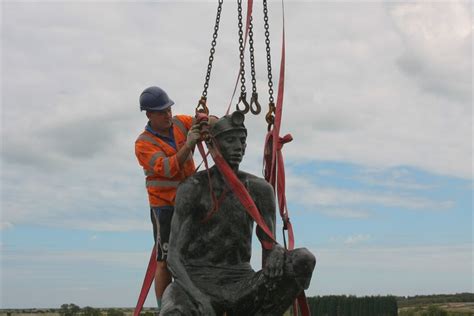 Bbc The Miners Statue Has Been Moved To Kent Coalfield