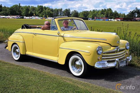 Ford Super Deluxe Convertible Club Coupé 3 7 96hp 1948