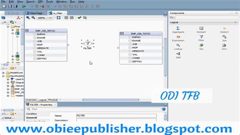 Filtering Data In Oracle Data Integrator How To Use Filter