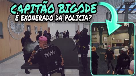 Bkinho CLIPS CAPITÃO BIGODE É EXONERADO DA POLÍCIA F BIGODE No GTA