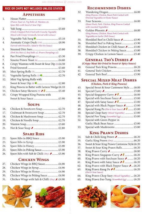 Canton Garden Restaurant Menu Fasci Garden