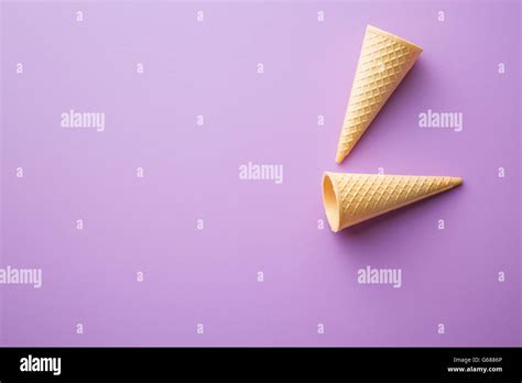 Wafer Ice Cream Cones Hi Res Stock Photography And Images Alamy