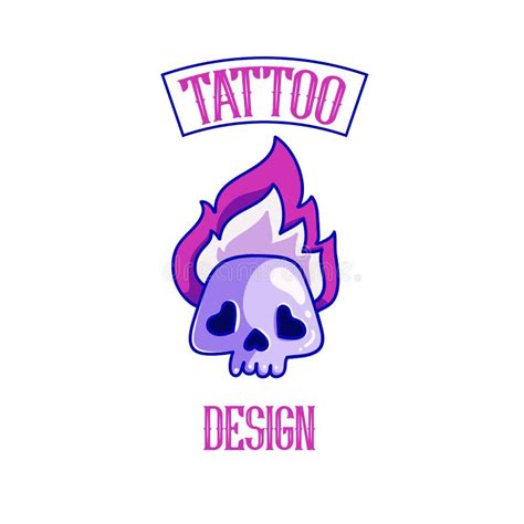 Plantilla Del Logotipo Del Estudio Del Tatuaje Ilustraci N Del Vector