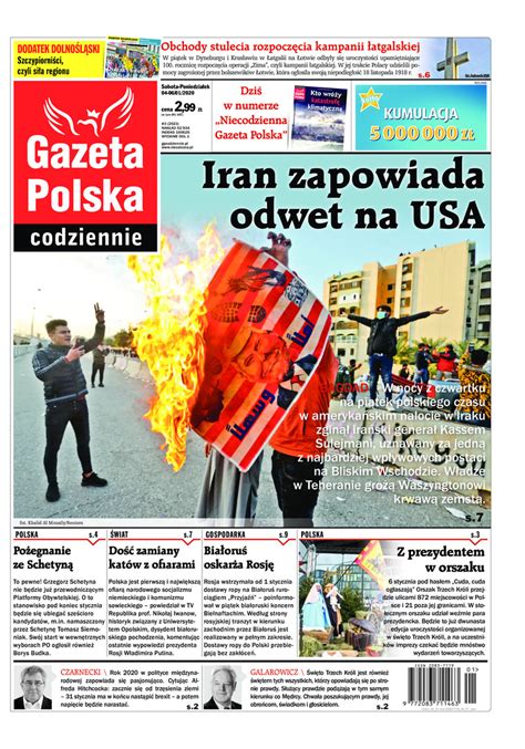 Gazeta Polska Codziennie E Wydanie 3 2020 NEXTO PL