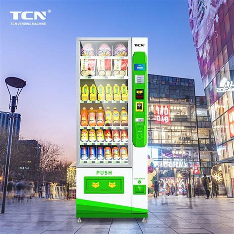 Tcn Vending Machine For Selling Drinks And Snacks China Vending