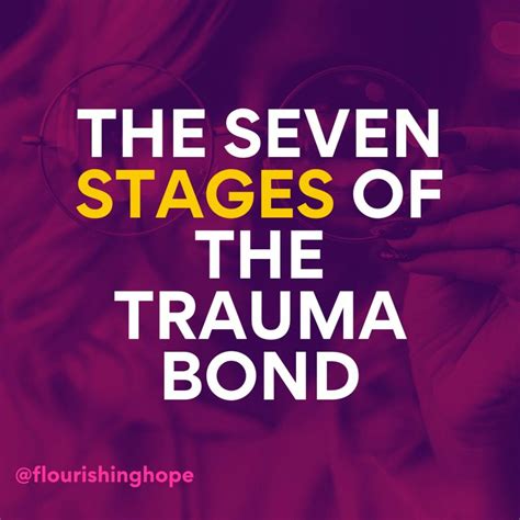 Seven Stages Of Trauma Bond Get Unstuck