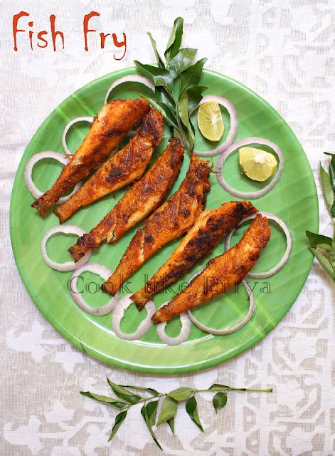 Cook like Priya: Fish Fry | South Indian Fish Fry Recipe | Small Fish ...