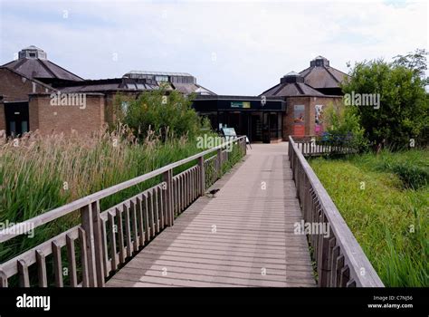 Arundel Wetland Centre entrance Stock Photo - Alamy