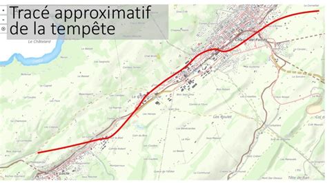 La Chaux de Fonds par où est passée la tempête La réponse