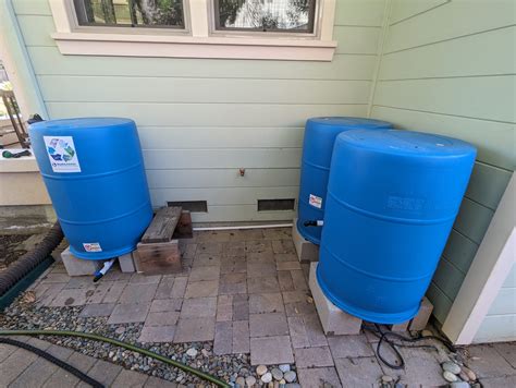 From Rain Barrel Kit To Install Bluebarrel Rainwater Catchment