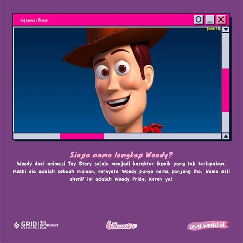 Siapa Nama Lengkap Woody Ini Fakta Unik Di Balik Produksi Disney