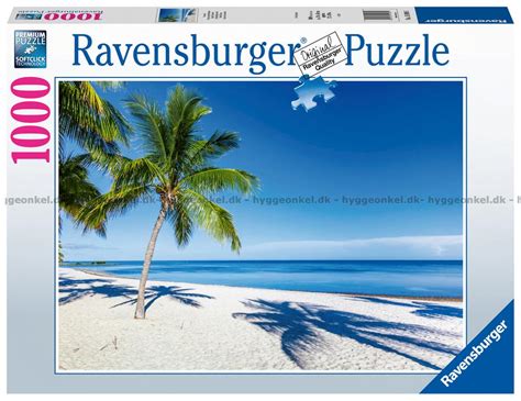 Palme P Stranden Brikker Puslespill Ravensburger