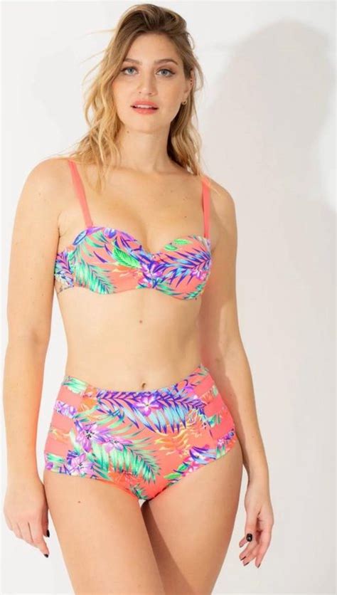 Bikin Set Delig Nieuw Collectie Dames Badmode Bikini High Waist