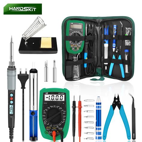 90W Soldering Iron Kit With Multimeter | Sadoun.com