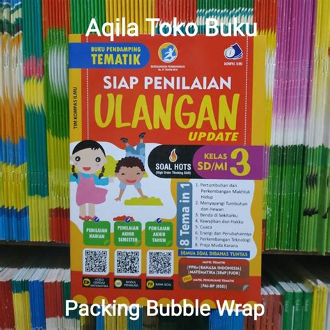 Jual GMH BUKU SOAL SIAP PENILAIAN ULANGAN TEMATIK KELAS 3 SD UPDATE