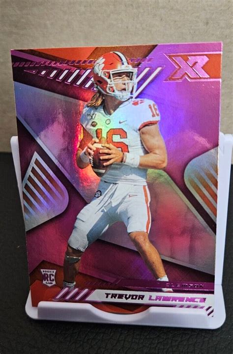 2021 Panini Chronicles Draft Picks Xr Pink 23179 Trevor Lawrence