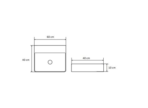 Excellent Rima 2 0 60x40 Cm CEEX4902600WH Lazienkarium Pl