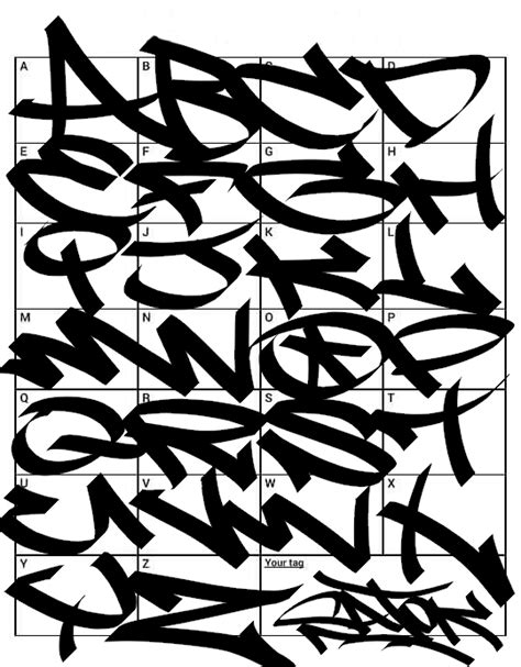 Graffiti Alphabets Styles