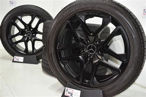 21″ Mercedes Gle Coupe Factory Amg Wheels Oem Rims Gle63 Gle450 21 Black Gle43 Factory Wheel