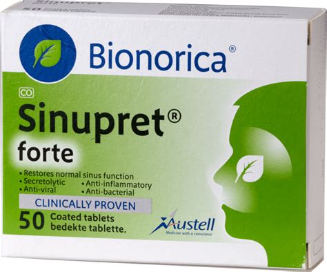 Sinupret Forte - Chronic Sinusitis Medicine Safe for Long Term Use