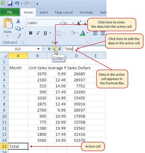 Entering Editing And Managing Data