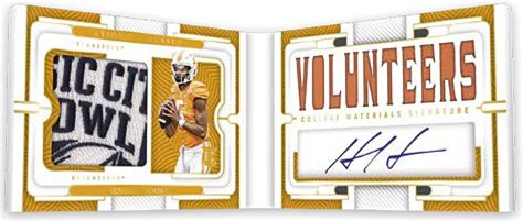 Panini National Treasures Collegiate Football Checklist Info