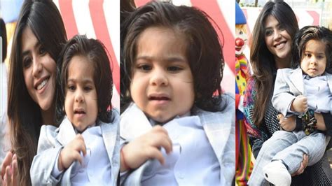 Ekta Kapoor’s Son Ravie Kapoor S 1st Birthday Celebrations Youtube