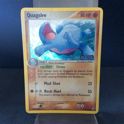 Quagsire Ex Unseen Forces Reverse Holo English Good Tcgx