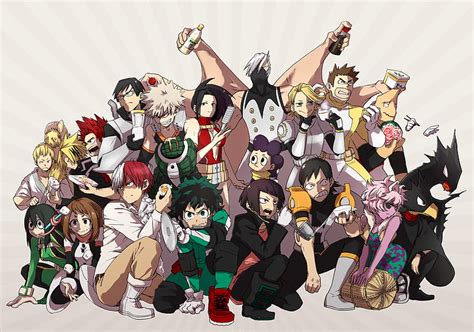 Class Pic My Hero Academia Class 1a Heros Hd Wallpaper Peakpx