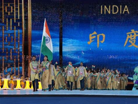 It may be closing ceremony for the Asian Games in Hangzhou, not Indian ...